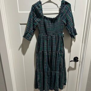 SHEIN Multicolor Plaid Fabric